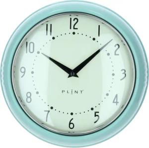 Wanduhr Küchenuhr Retro leaf pastellgrün