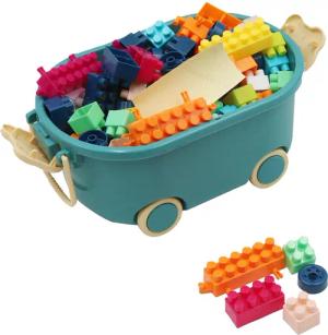 FUNFY 150-teiliges Bausteinset mit praktischer Aufbewahrungsbox