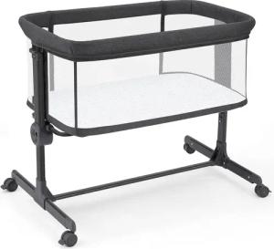 OUNUO Beistellbett Tragbar Babybett mit Matratze