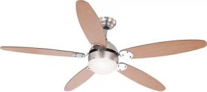 etc-shop Deckenventilator, LED Deckenventilator Zugschalter Vor-Rücklauf