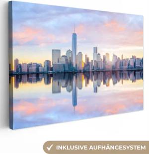 OneMillionCanvasses® Leinwandbild New York - Wasser