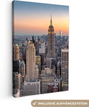OneMillionCanvasses® Leinwandbild New York - Sonne