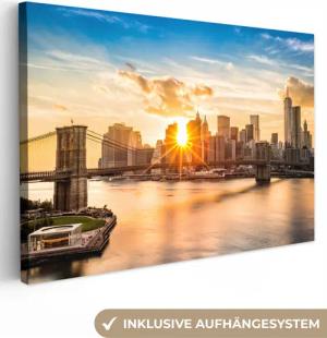 OneMillionCanvasses® Leinwandbild New York - Brooklyn