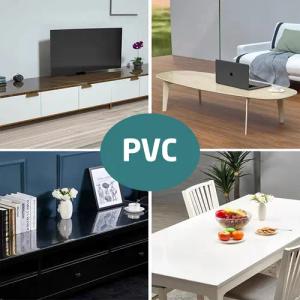 Dekonaz Tischdecke PVC Tischdecke Transparent Tischfolie