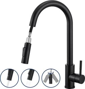 Auralum Max Küchenarmatur Edelstahl Wasserhahn Küche