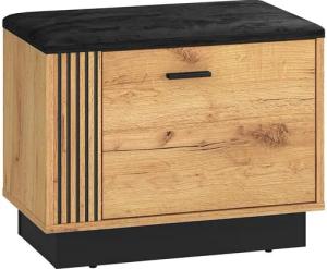 Lomadox Schuhbank VINICA-131, Gold Craft Eiche