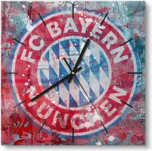 DEQORI Wanduhr 'Wappen FC Bayern München'