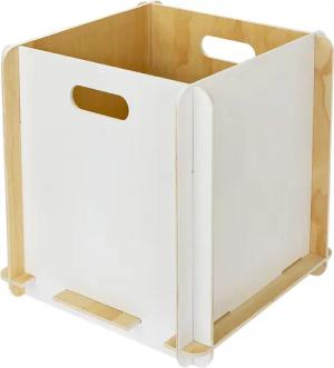 HMF Aufbewahrungsbox Praktische Regalbox aus Holz