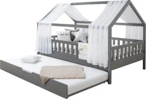Ticaa Hausbett Kim mit Rausfallschutz und