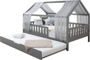 Ticaa Hausbett Kim mit Rausfallschutz und