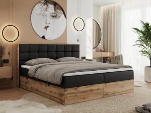 MKS MÖBEL Boxspringbett ALBERO 1 (Set,
