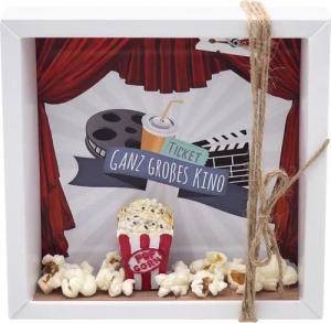 ZauberDeko Geschenkbox Geldgeschenk Verpackung Kino Popcorn
