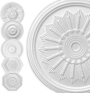 Hexim Wanddekoobjekt Sonne 40cm (HEXIM Stuckrosette