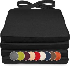 sunnypillow Stuhlkissen 4er Set Stuhlkissen 40