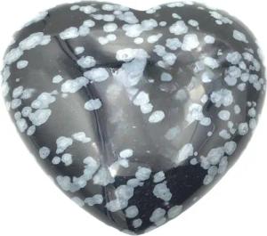 Steinfixx® Edelstein Echtes Edelsteinherz 42x40 mm,