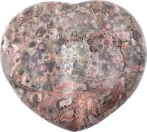 Steinfixx® Edelstein Echtes Edelsteinherz 42x40 mm,