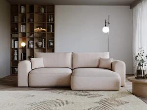 MKS MÖBEL Ecksofa NELSON, Set, Wellenfedern,