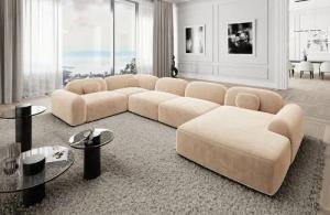 Sofa Dreams Wohnlandschaft Stoff Sofa Polstersofa