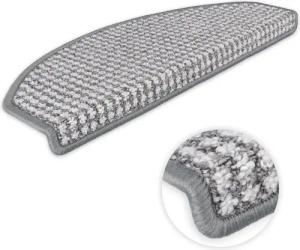 Metzker® Stufenmatte Stufenmatten Gera Halbrund Grau