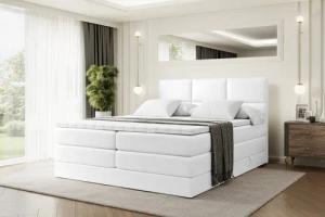 ALTDECOR Boxspringbett OHIO KING (Multipocket-Matratze H4,
