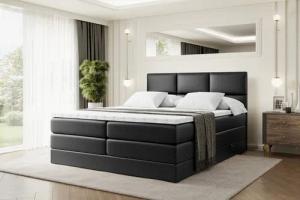 ALTDECOR Boxspringbett OHIO KING (Multipocket-Matratze H4,