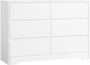 Homfa Kommode, Sideboard mit 6 Schubladen,