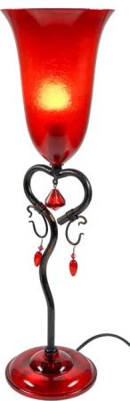 Guru-Shop Tischleuchte Tischleuchte Kokopelli - Valentina