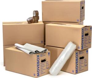 KK Verpackungen Aufbewahrungsbox (Komplett-Set, Kartons Packseide