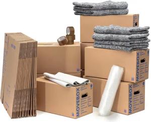 KK Verpackungen Aufbewahrungsbox (Komplett-Set, Kartons Packseide