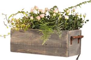 Home-trends24.de Blumenkasten Blumenkasten Pflanzkasten Holz Pflanzer