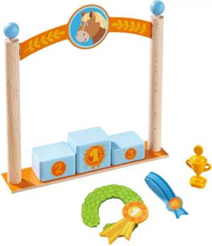 Haba Minipuppe Little Friends, Siegerpodest Puppenhaus