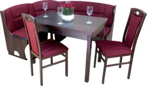 moebel-direkt-online Eckbankgruppe 4tlg. Eckbankgruppe, Stellfläche 125x165