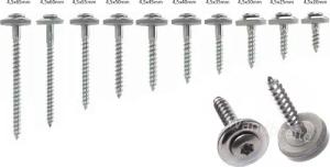 REISSER-Schraubentechnik GmbH Spenglerschraube Spengler-Schrauben 100St 4,5mm