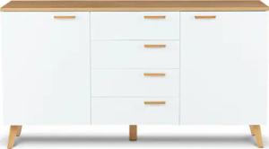 KONSIMO® Kombikommode FRISK Schubladenkommoden Türkommoden, 2