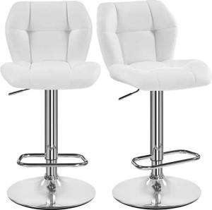 Yaheetech Barhocker (2 St), 1/2er-Set Barstühle