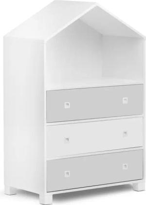 KONSIMO® Kommode MIRUM Kinderkommode Hausform Kommode,