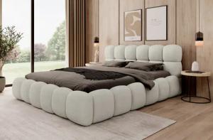 yourhouse24 Polsterbett Boston Doppelbett Bettgestell Lattenrost