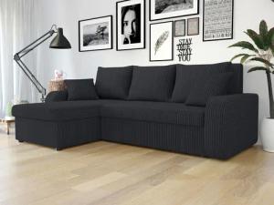MIRJAN24 Ecksofa Kris Cord, mit Schlaffunktion