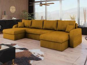 MIRJAN24 Wohnlandschaft Kris U Cord, mit