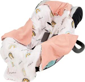 Einschlagdecke Einschlagdecke mit süßen Schriftzügen, Mama