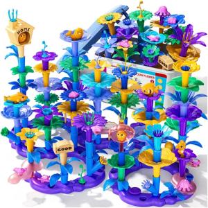 TEMI 155Pcs Blumen Garten Gebäude Marine