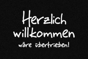 Rockbites Fußmatte Rockbites - Fußmatte "Herzlich