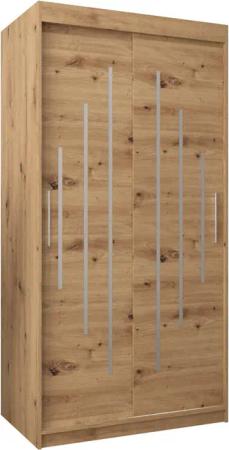ABIKS MÖBEL Schwebetürenschrank YORK Schlafzimmerschrank -