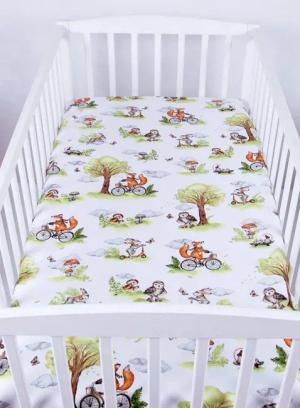 BabyLux Spannbettlaken SPANNBETTLAKEN 70x140 Spannbetttuch Baumwolle