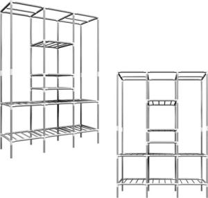 eyepower Kleiderschrank XL Kleiderschrank Metall Regal