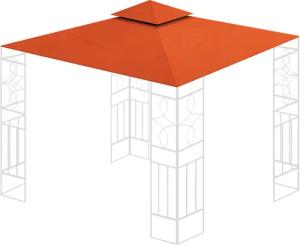 habeig Pavillon-Ersatzdach Ersatzdach 340g/m² SPITZ PVC