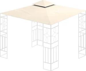 habeig Pavillon-Ersatzdach Ersatzdach 340g/m² SPITZ PVC