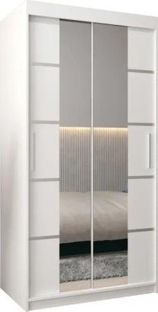 ABIKS MÖBEL Schwebetürenschrank Verona 4 Schlafzimmerschrank,