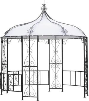 DEGAMO Pavillon BURMA, 300cm rund, Stahl