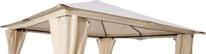 DEGAMO Pavillon-Ersatzdach VENEZIA, 300x300cm, Polyester PVC-beschichtet